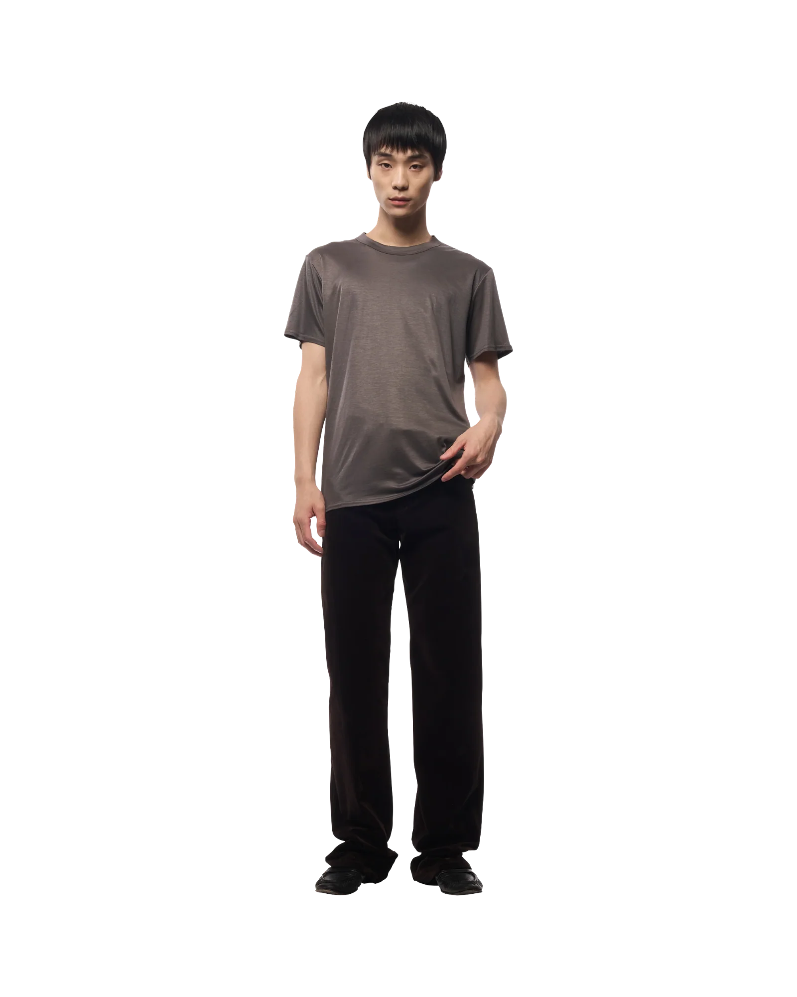 Omar Afridi H/S Tee Grey