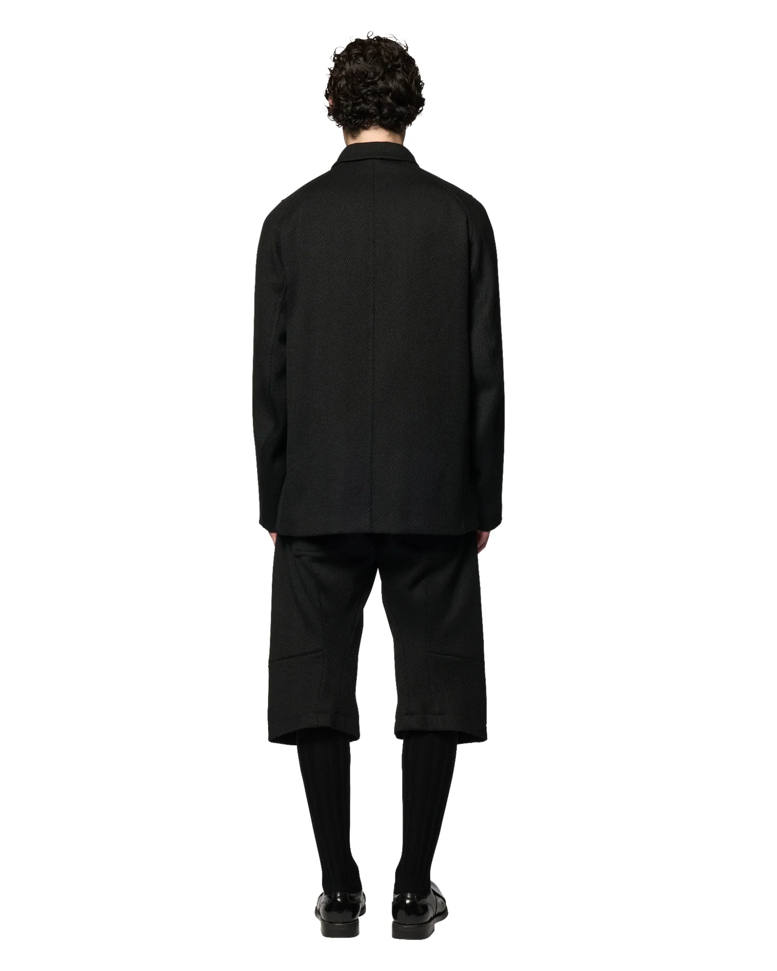 Omar Afridi Nova Over Coat Black - Image 2