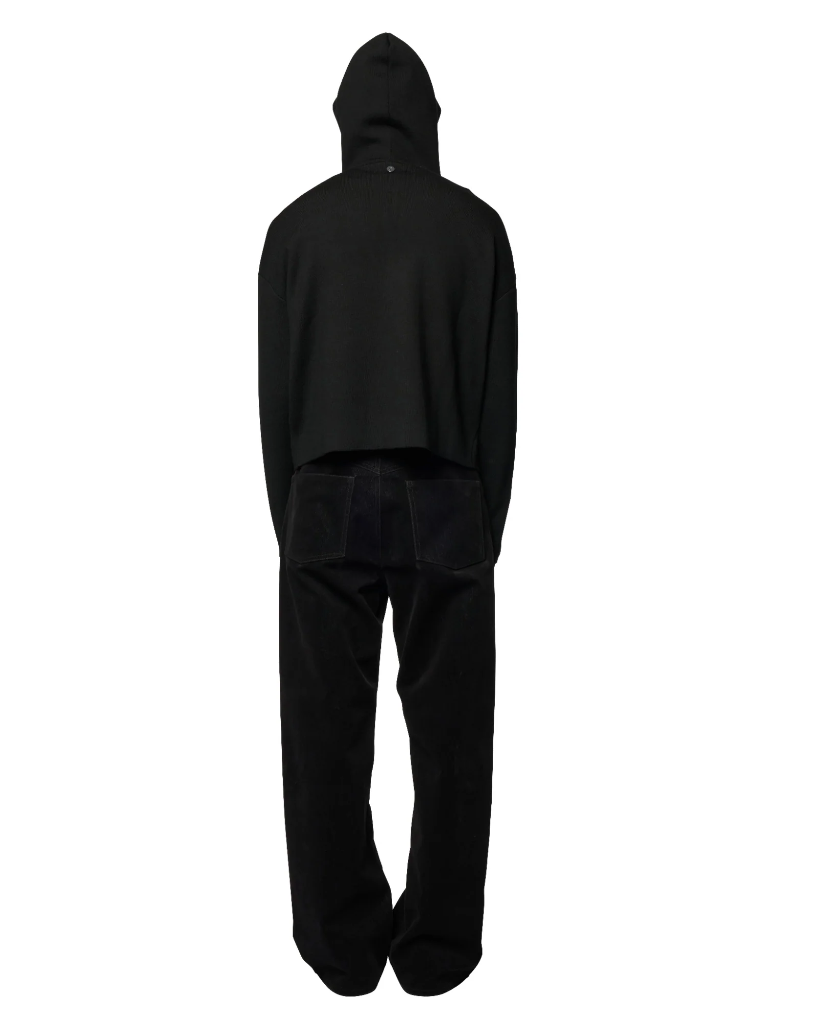 Omar Afridi Ordo Knitted Parka Black - Image 2