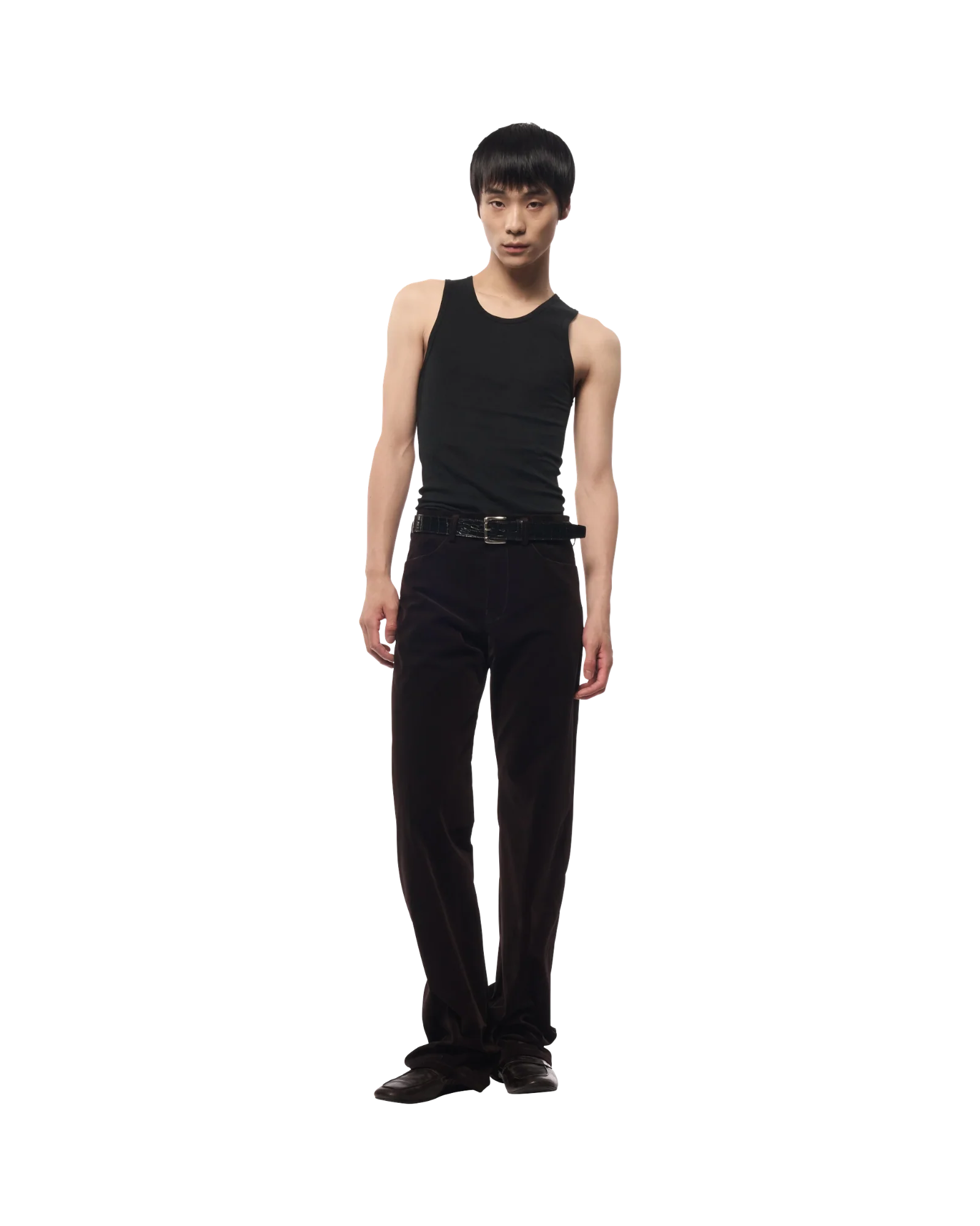 Omar Afridi Sol Denim Trousers Purple