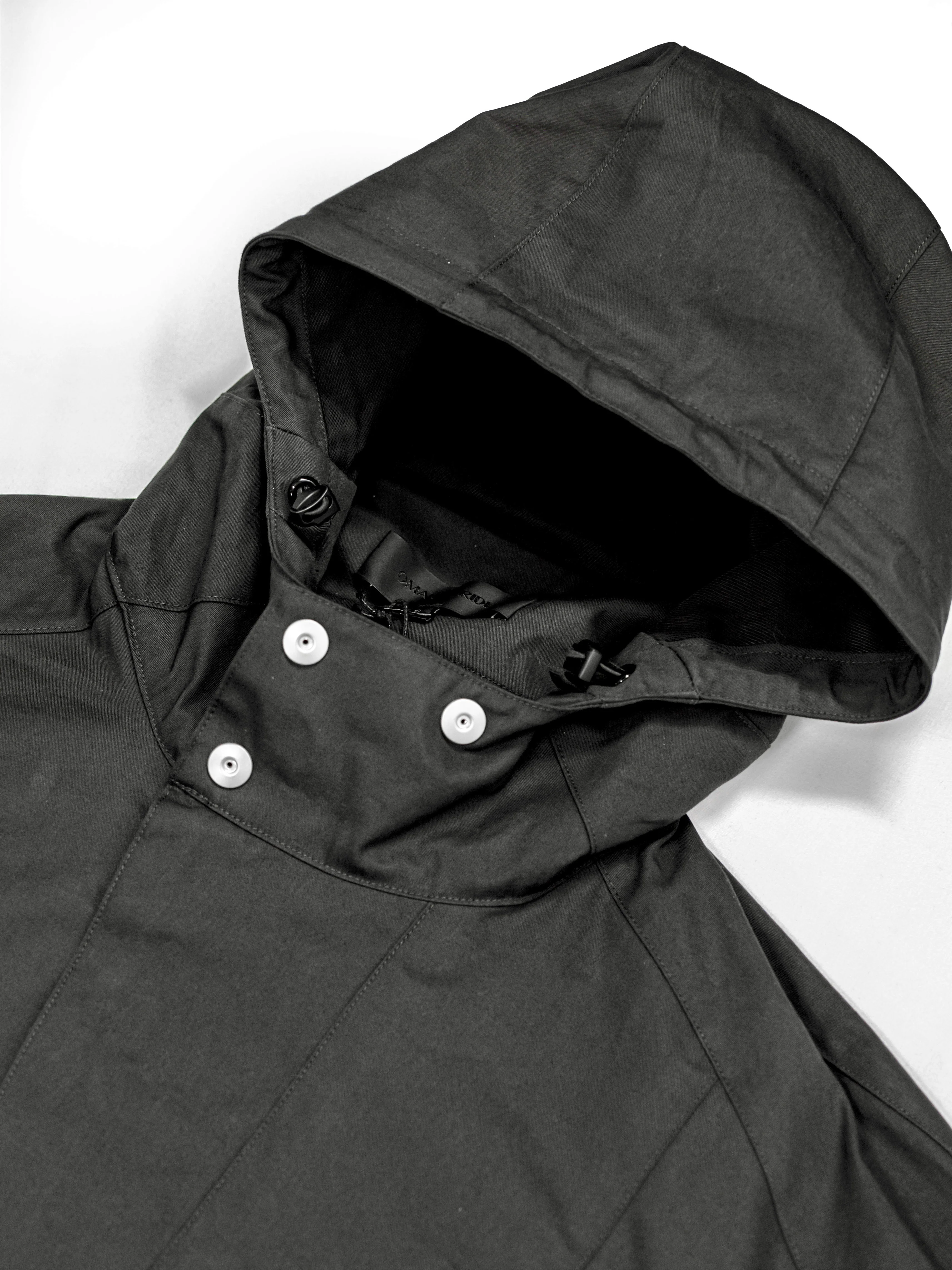 Omar Afridi Aidos Parka Charcoal - Image 4