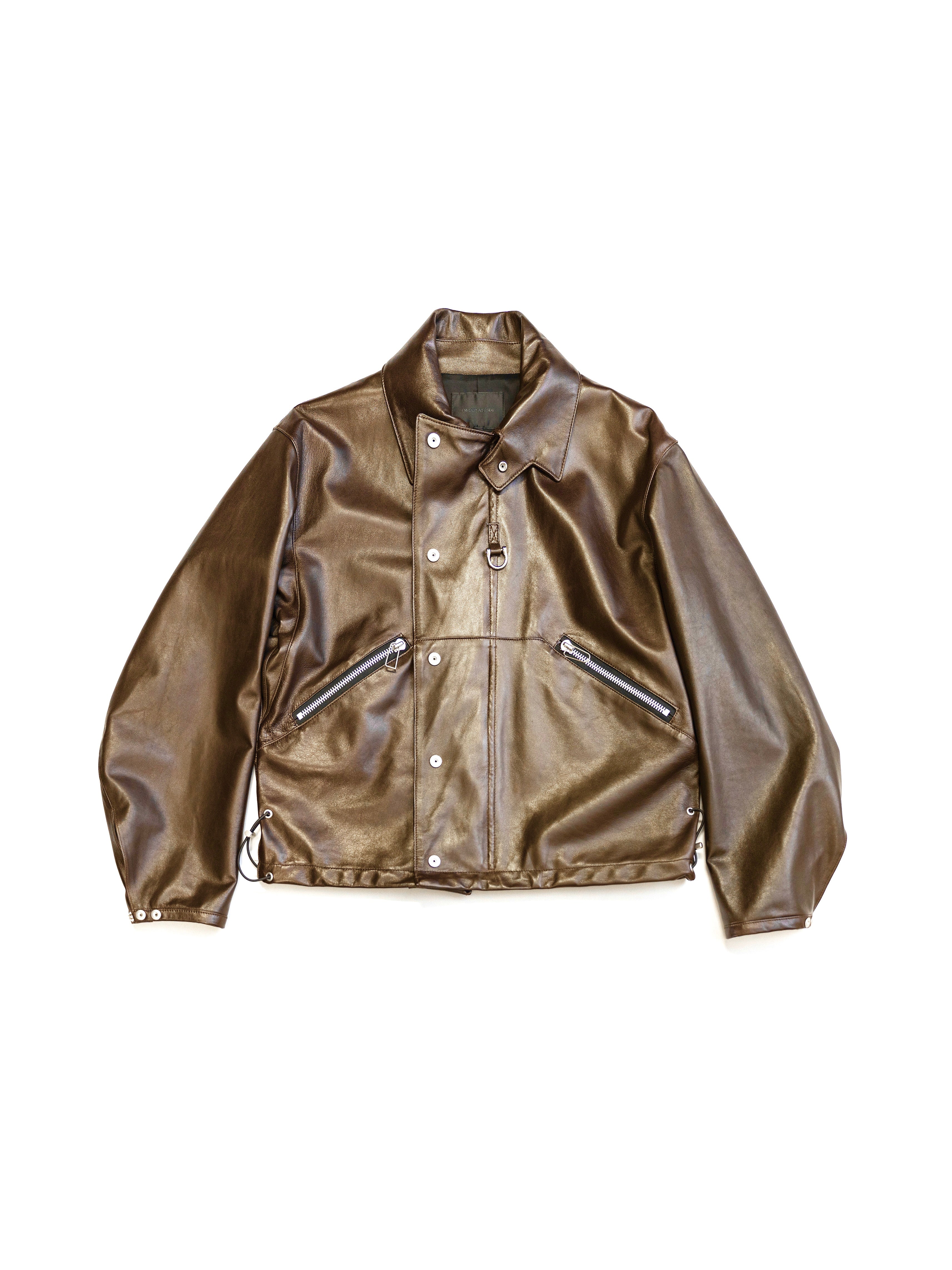 Omar Afridi Drawcord Blouson Brown - Image 2
