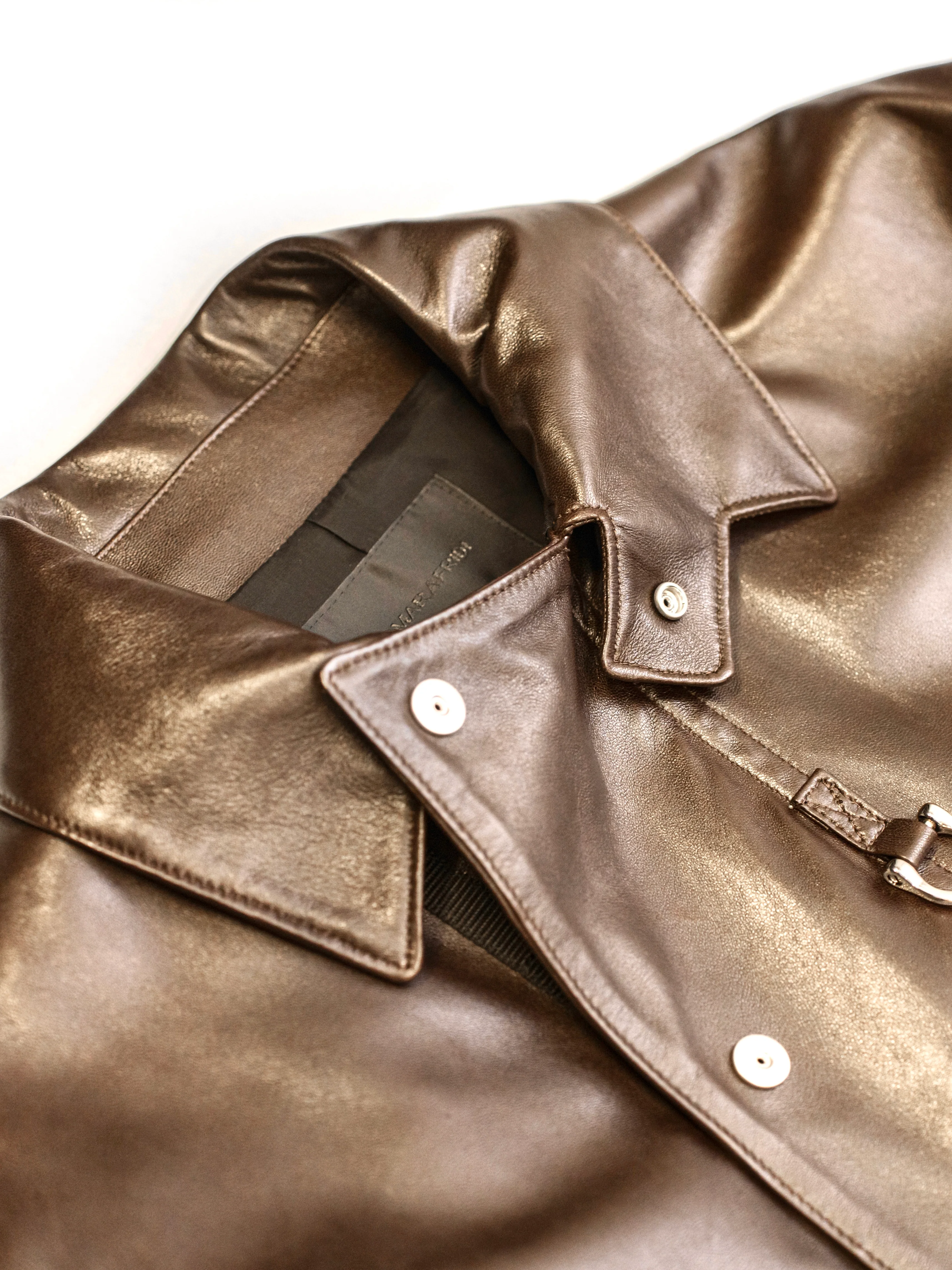 Omar Afridi Drawcord Blouson Brown - Image 4