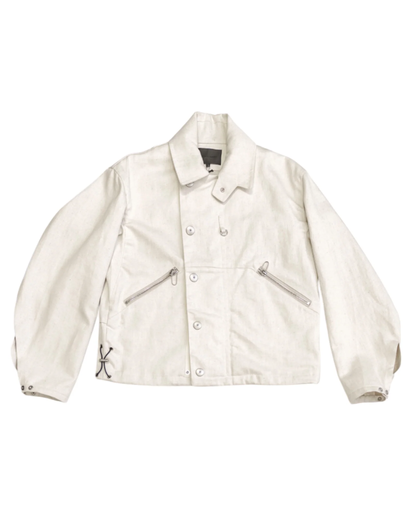 Omar Afridi Drawcord Blouson Ivory
