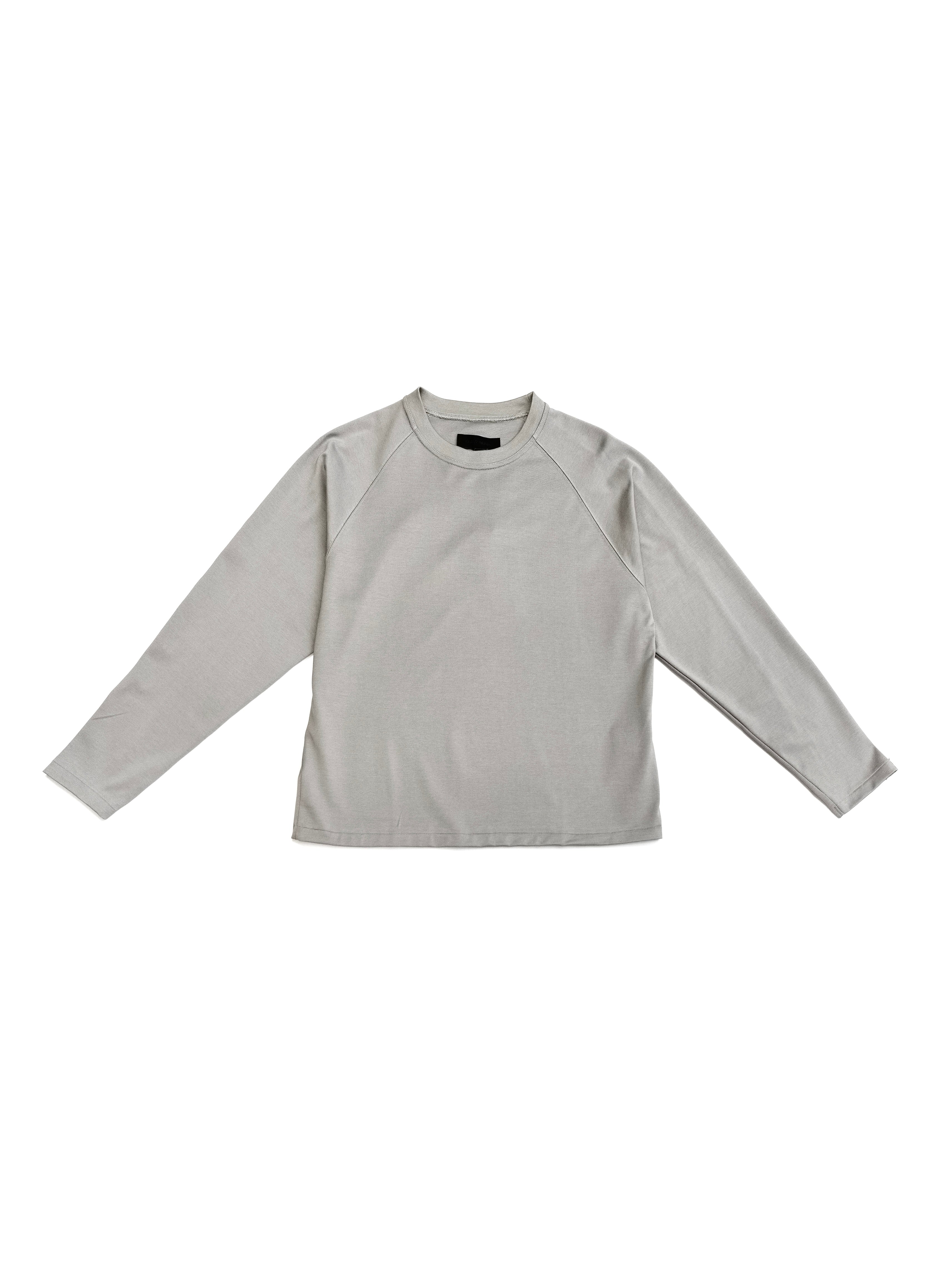 Omar Afridi Long Sleeve Cotton T Concrete - Image 2
