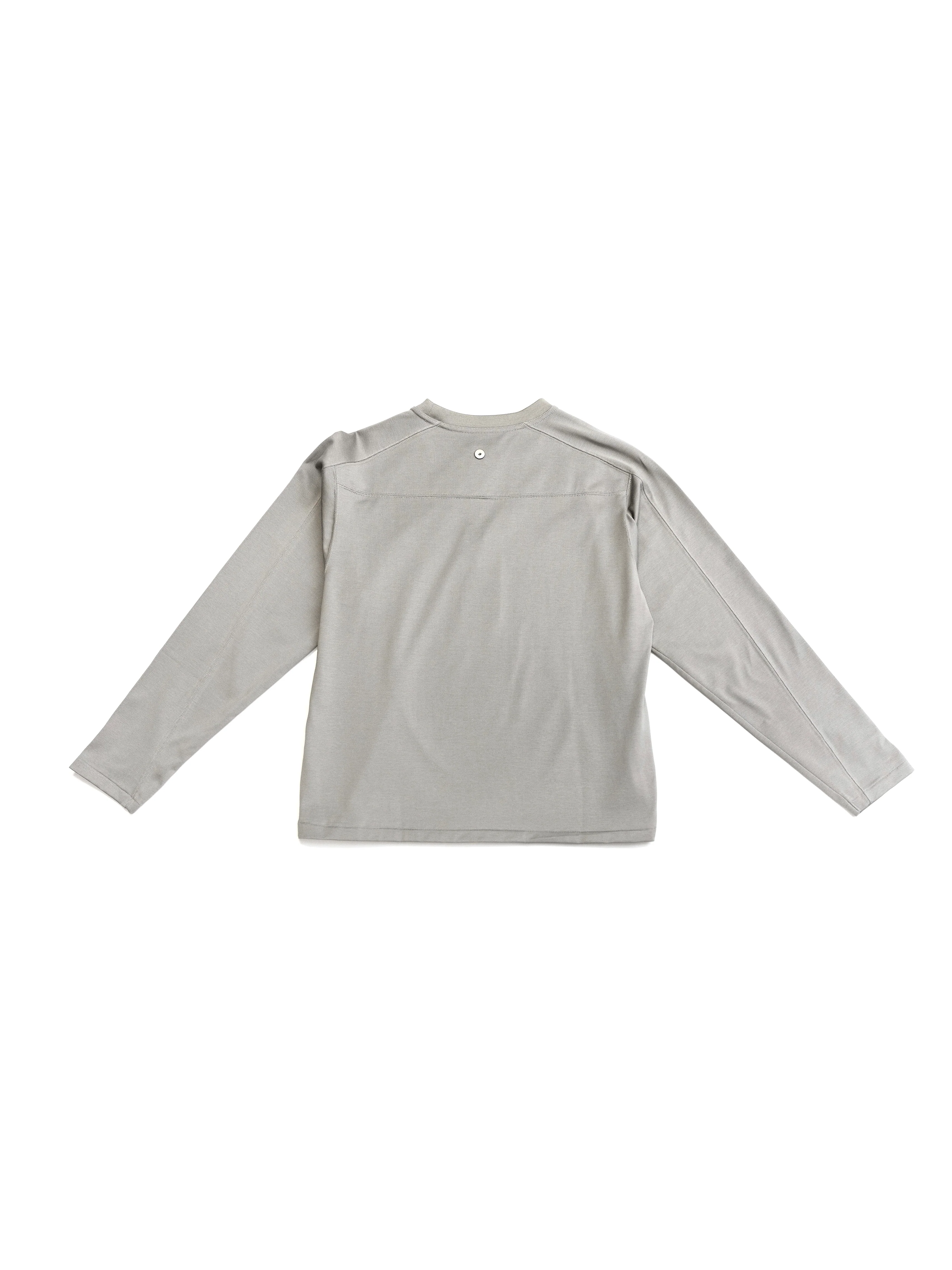 Omar Afridi Long Sleeve Cotton T Concrete - Image 3