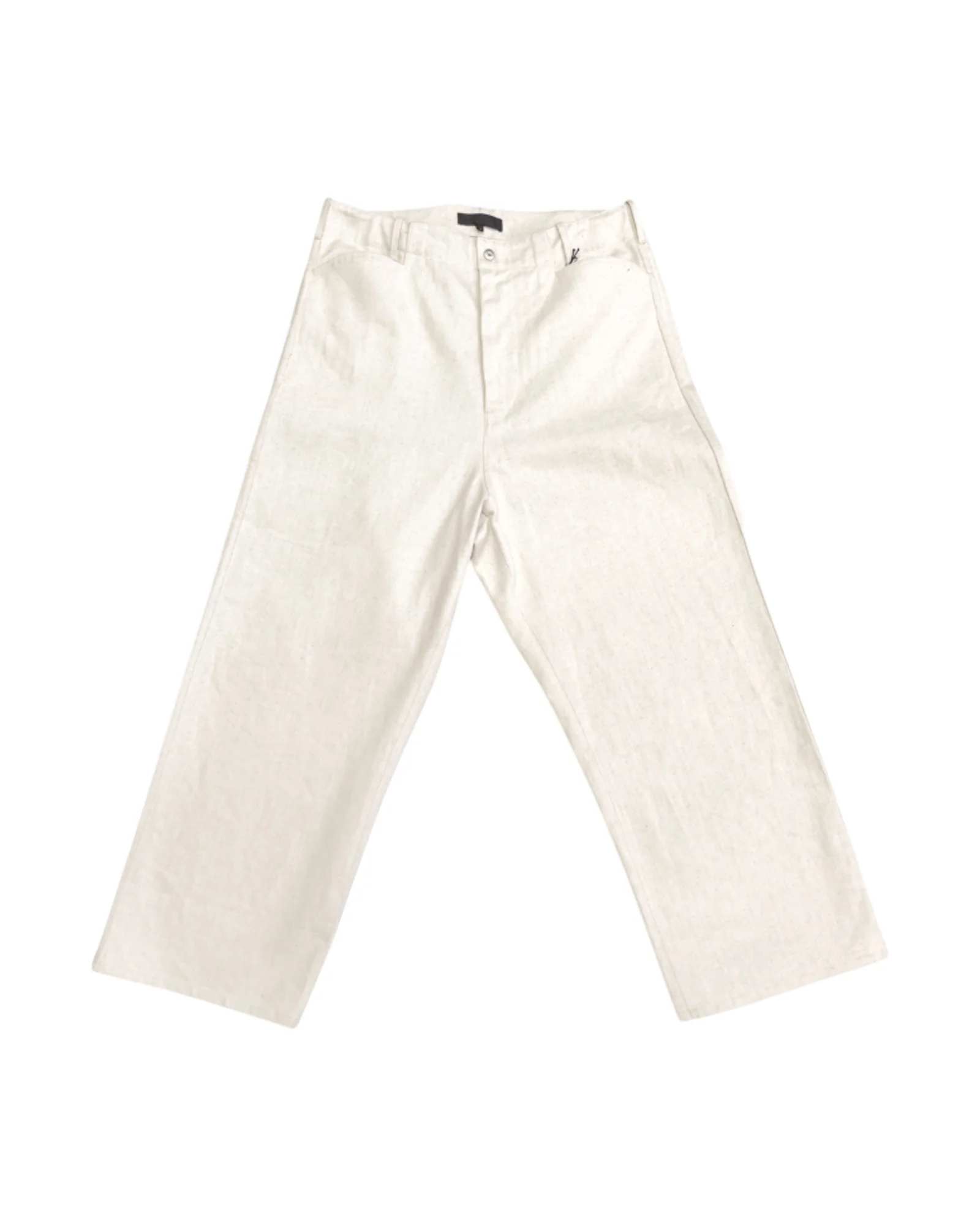 Omar Afridi Trotti Baggy Trousers Ivory