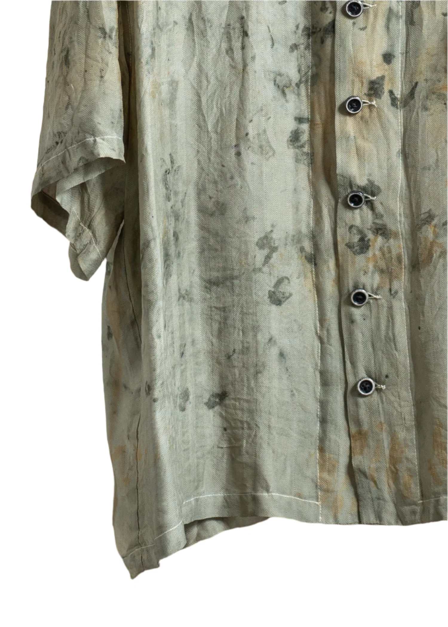 Peng Tai Chinese Medicine Dyed Silk Shirt - Image 4