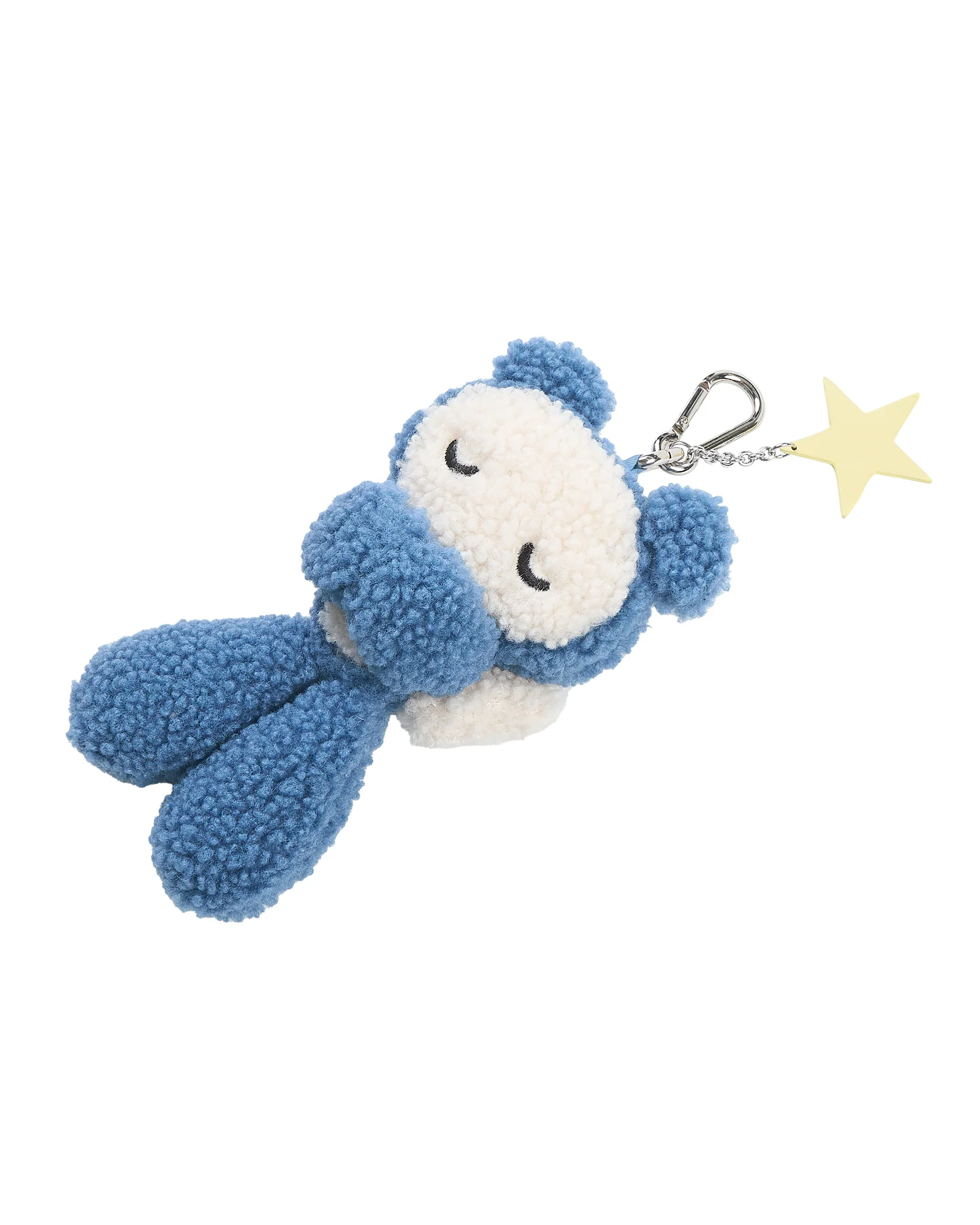 Sankuanz Bumpy Angel Teddy Plush Keychain Blue - Image 2