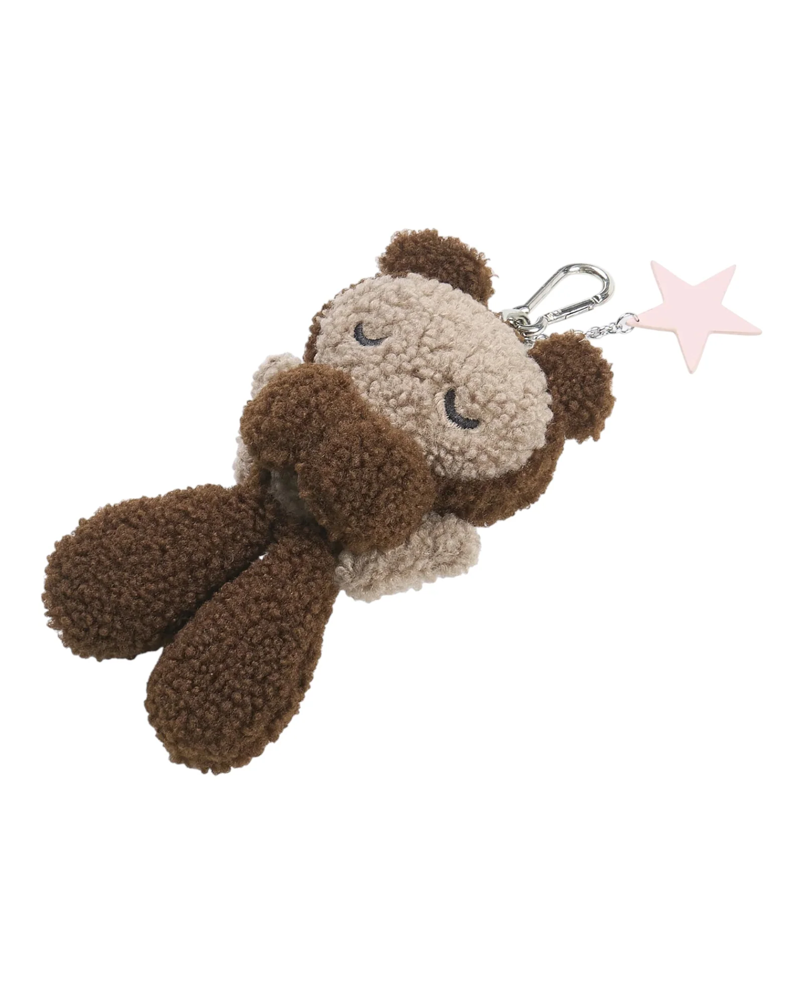 Sankuanz Bumpy Angel Teddy Plush Keychain Brown - Image 2