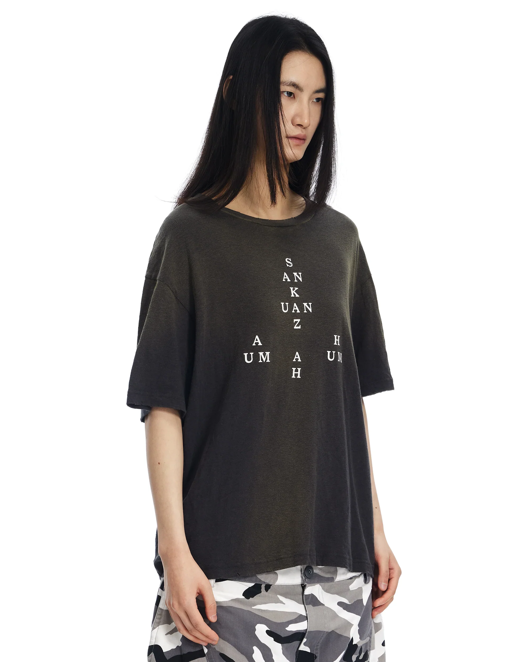 Sankuanz Logo T-Shirt Grey - Image 4