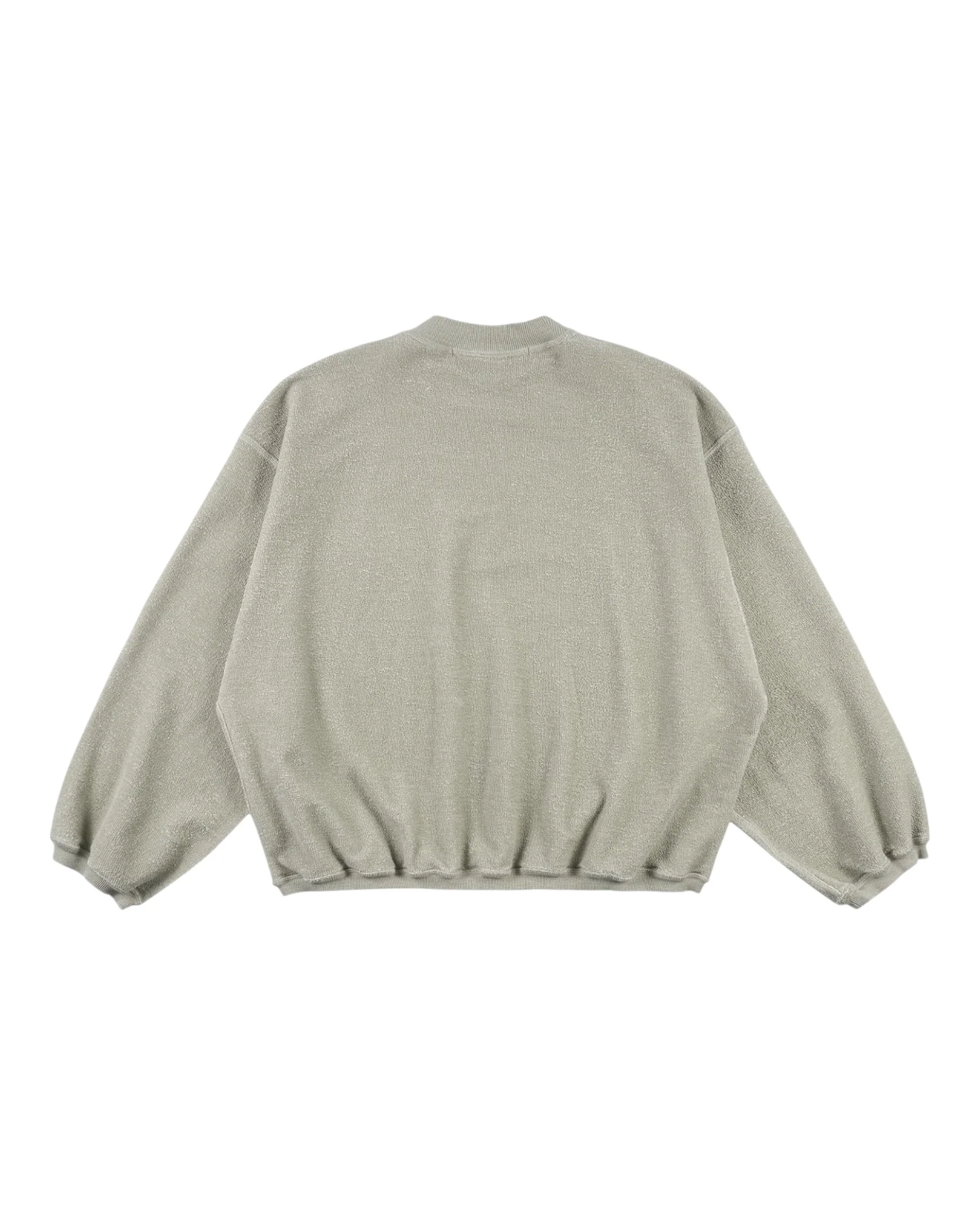 Sankuanz “Nalamda” Print Reversible Crewneck Sweatshirt Beige - Image 2