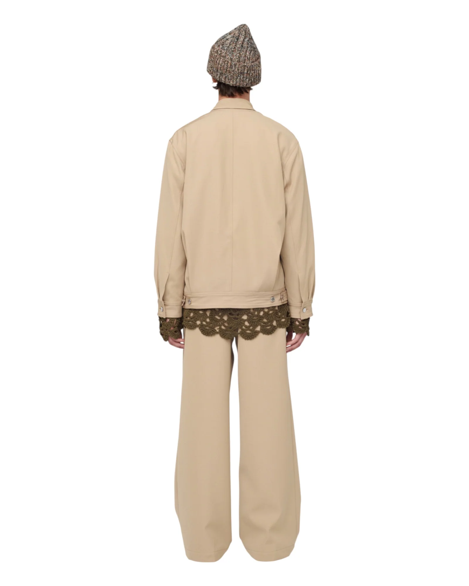 Song for the mute Coach Jacket Camel - Image 3