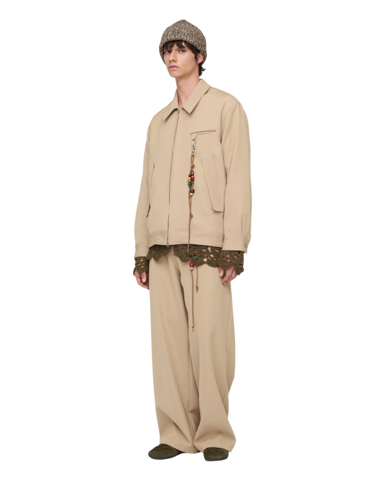 Song for the mute Coach Jacket Camel - Image 5