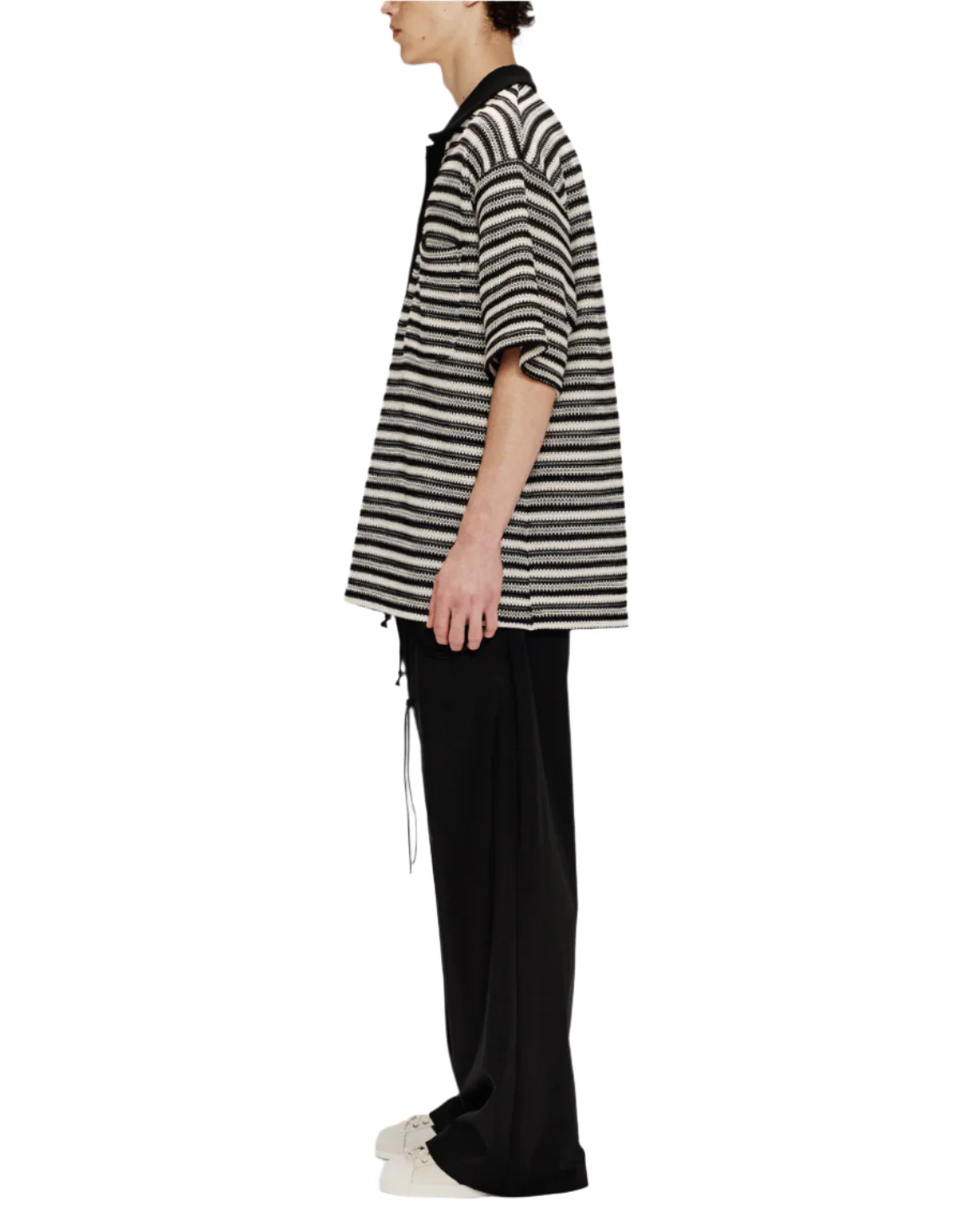 Song for the Mute Gym Polo Black / Ivory - Image 5
