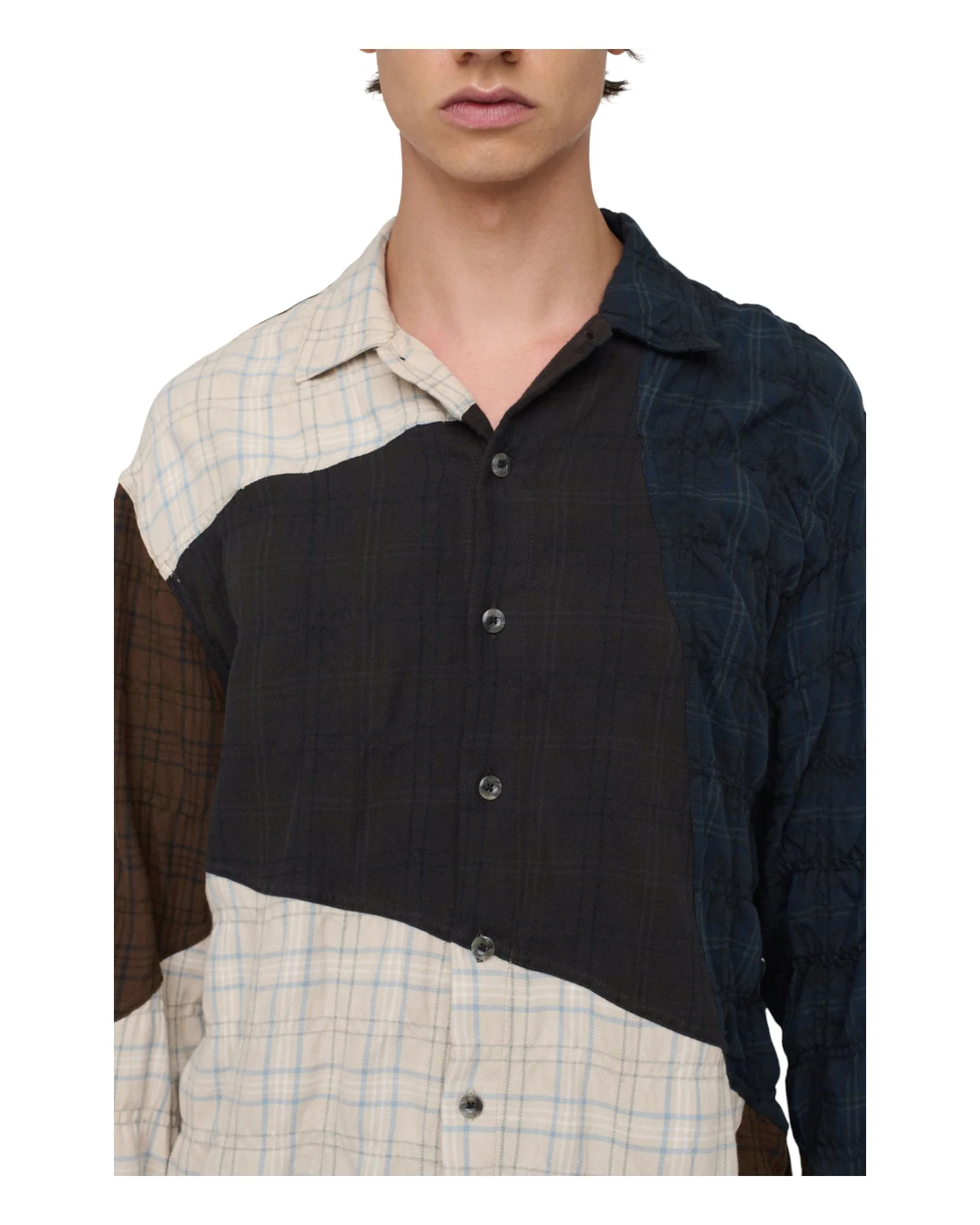 Song for the mute L/S Oversized Shirt Multi - Image 5
