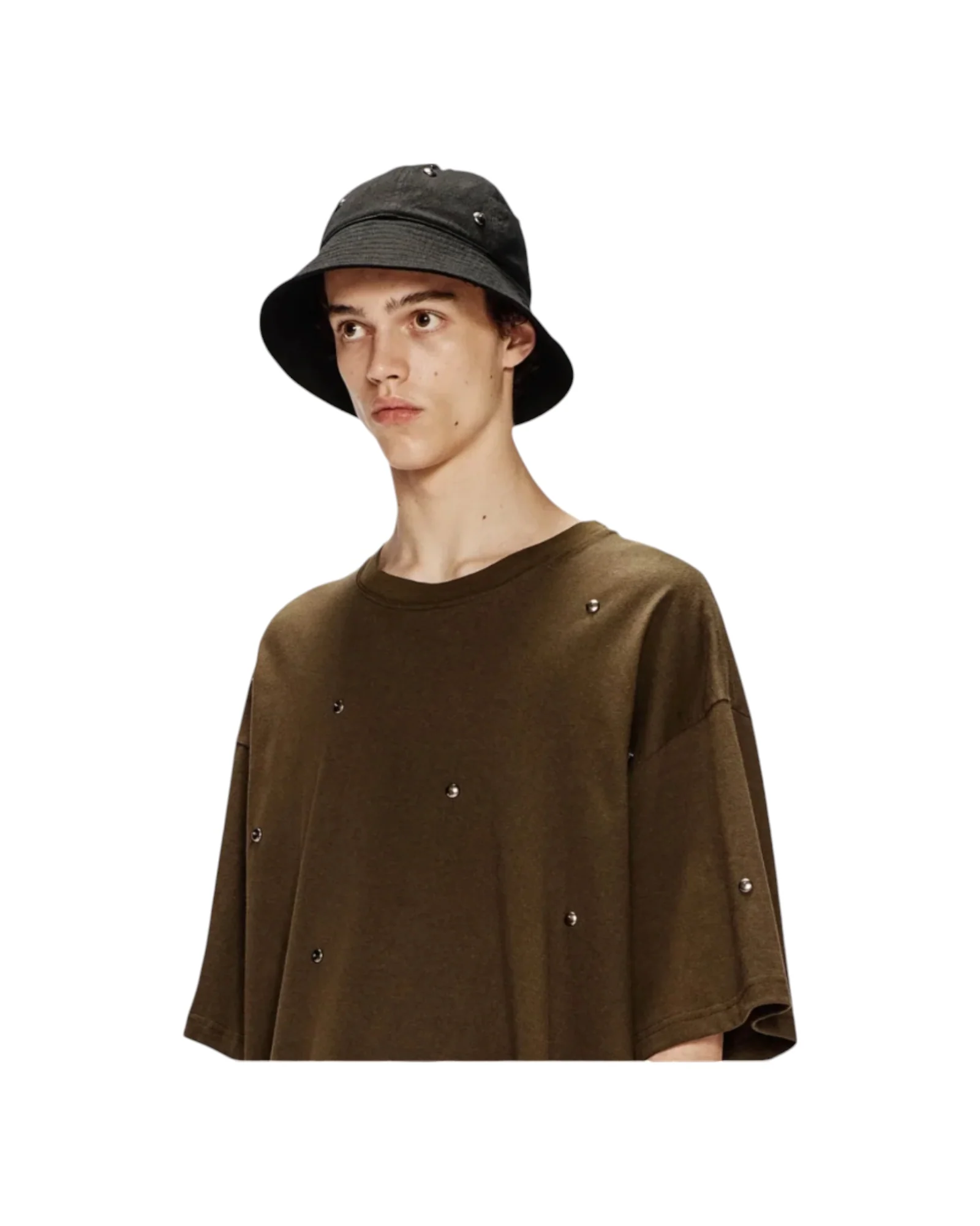 Song for the Mute Metal Bead Bucket Hat Black