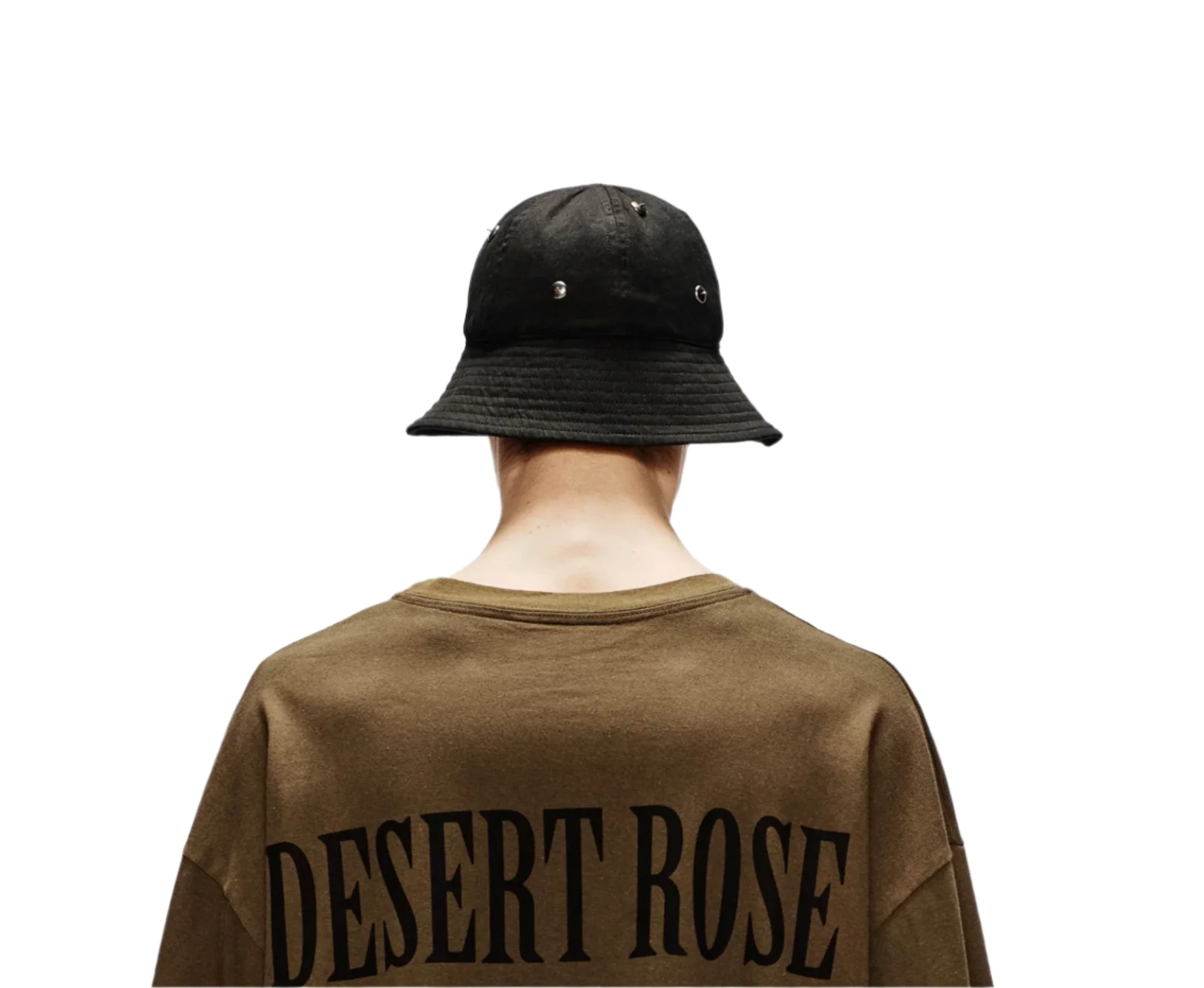 Song for the Mute Metal Bead Bucket Hat Black - Image 3