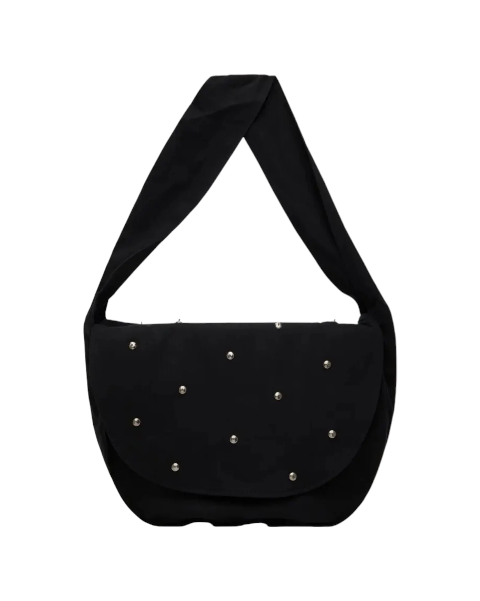 Song for the Mute Metal Bead Messenger Bag Black