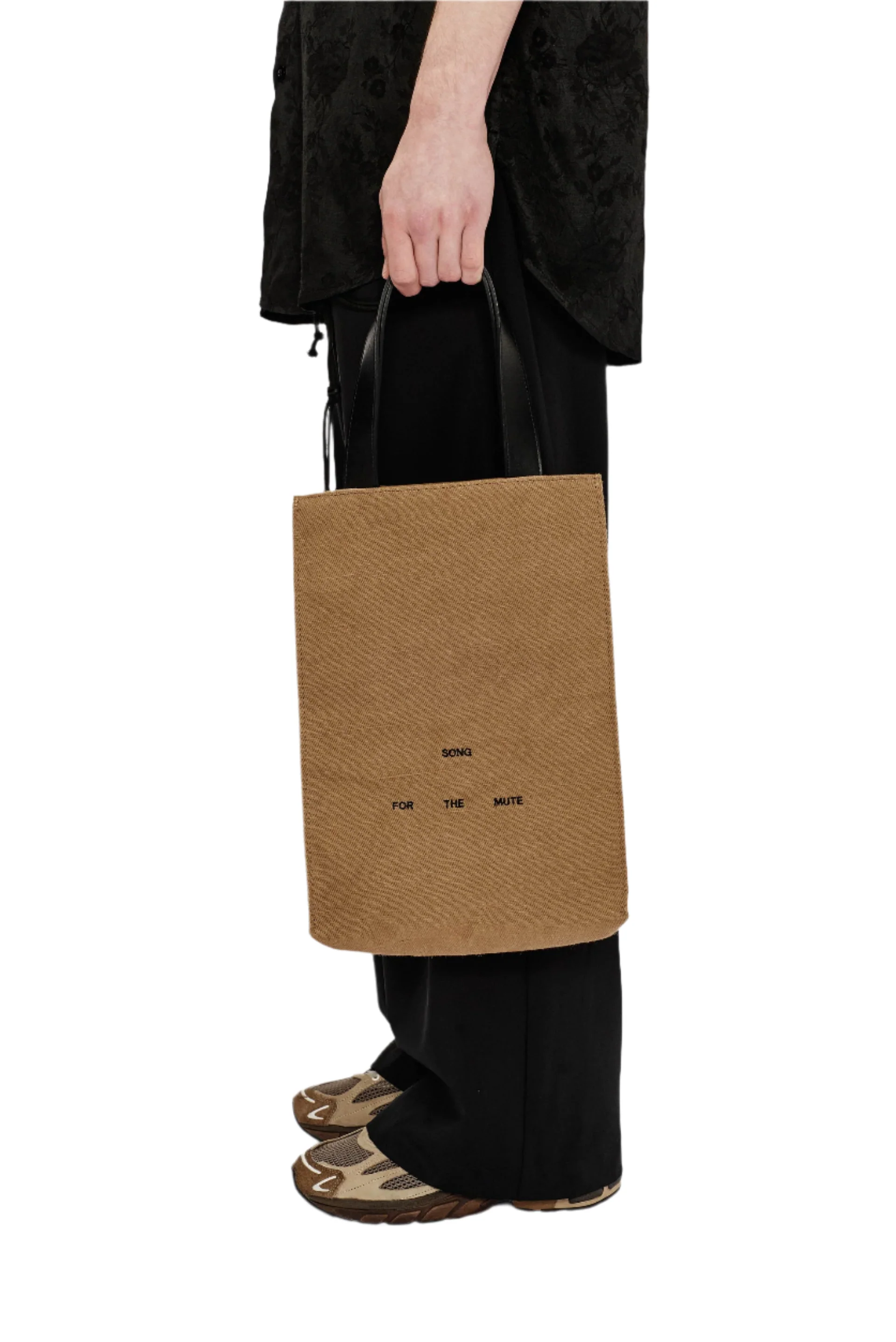Song for the Mute Small Tote Bag Camel - Image 4