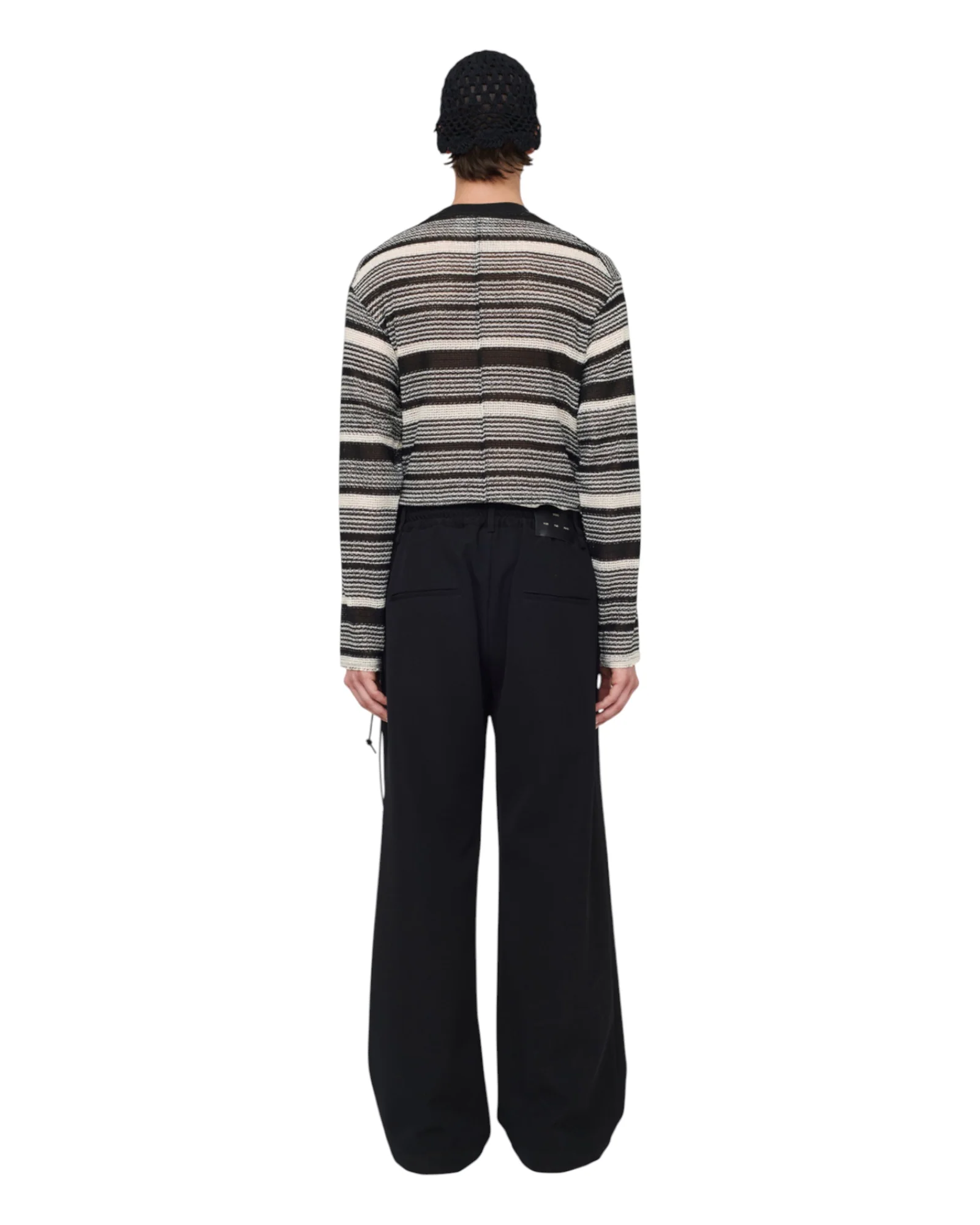 Song for the mute Relaxed Lounge Pant Black - Image 3
