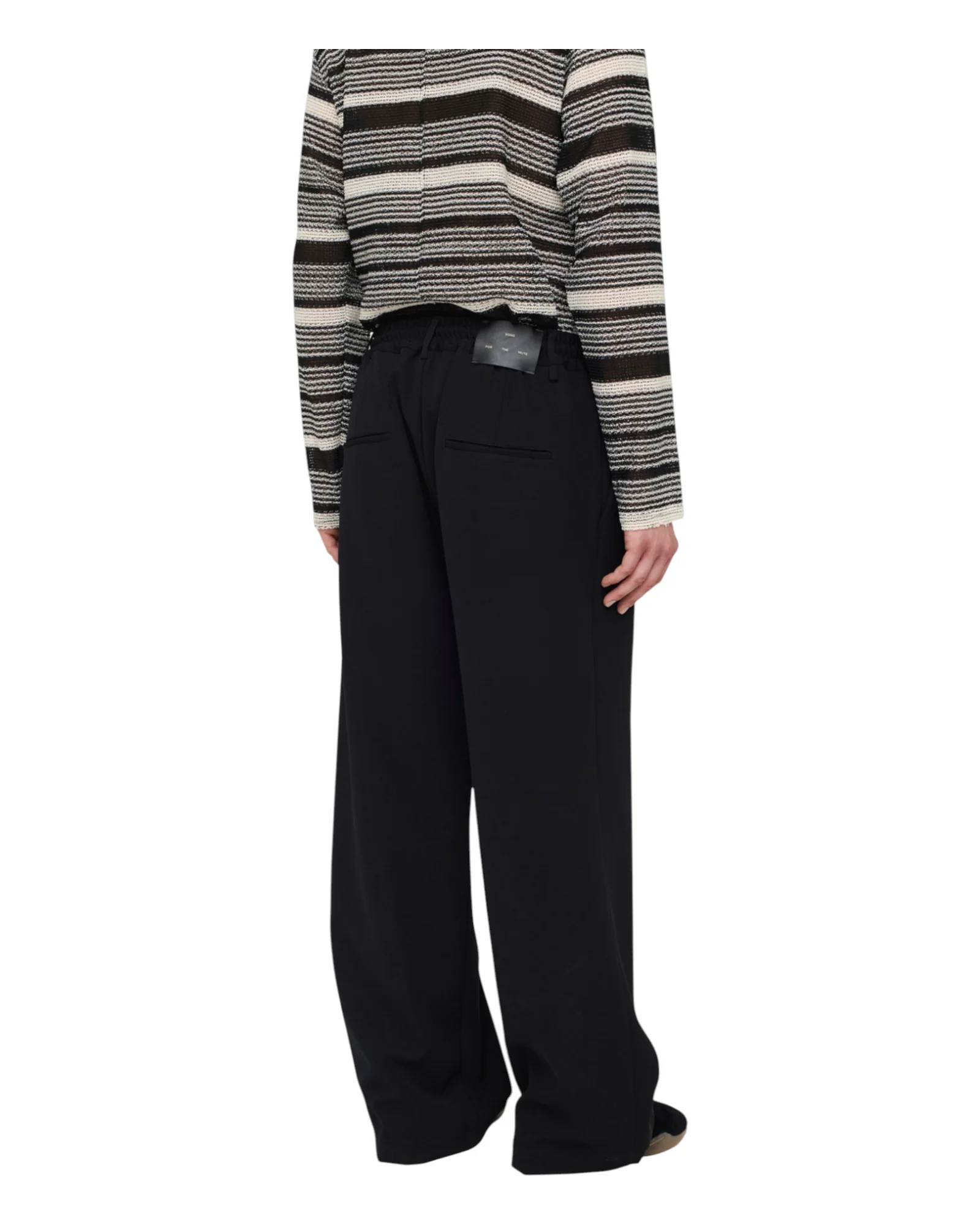 Song for the mute Relaxed Lounge Pant Black - Image 7