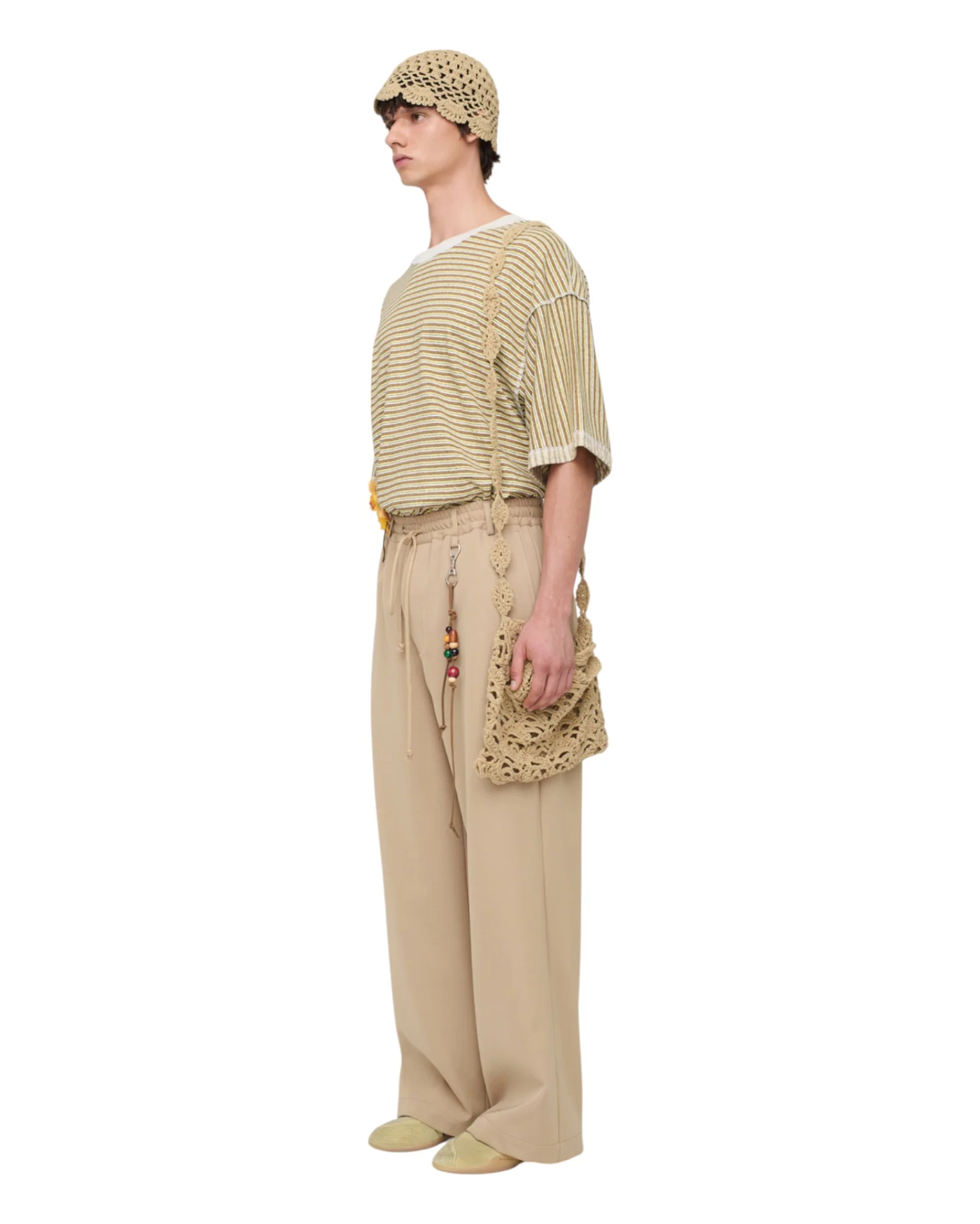 Song for the mute Relaxed Lounge Pant Camel - Image 2