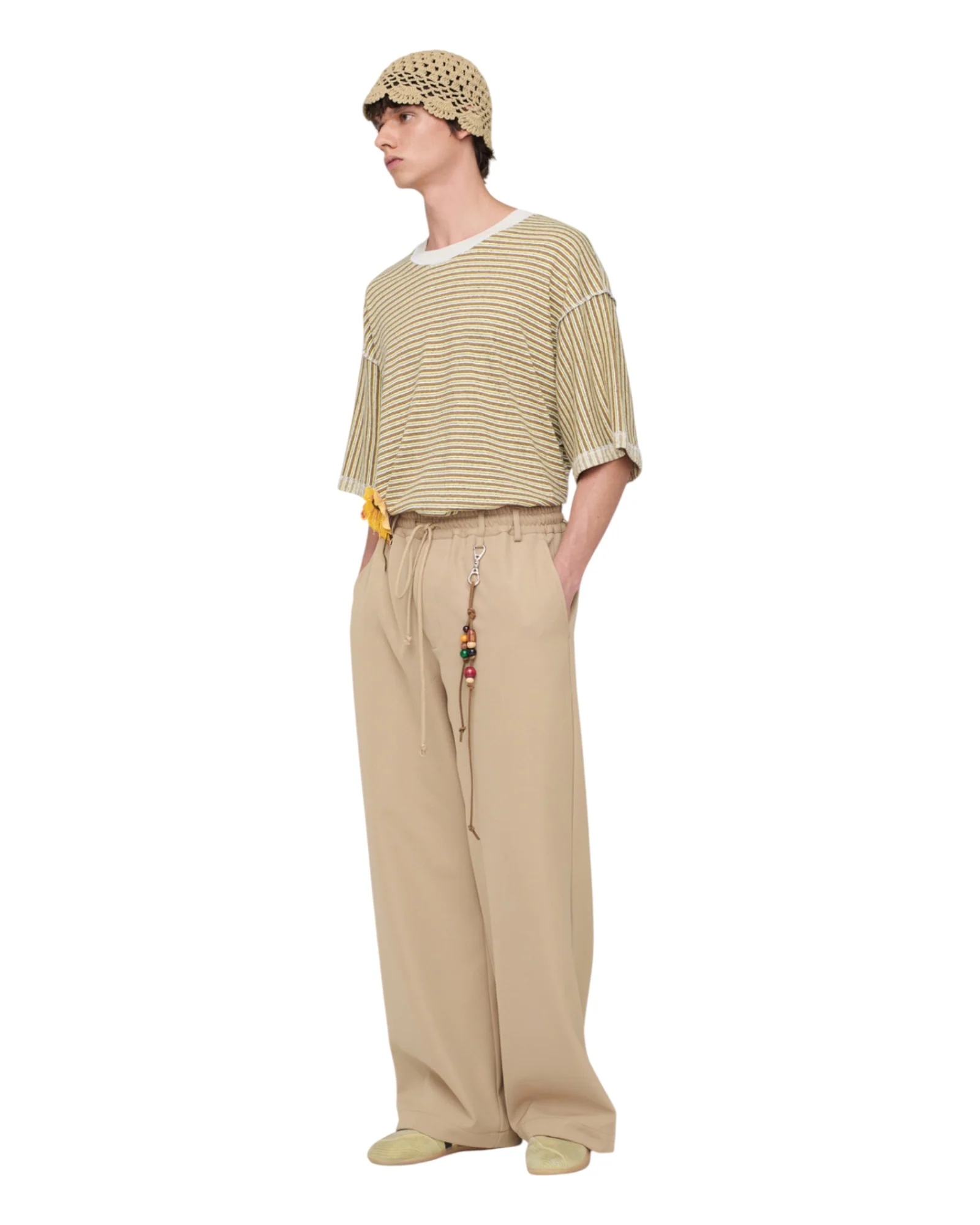 Song for the mute Relaxed Lounge Pant Camel - Image 5