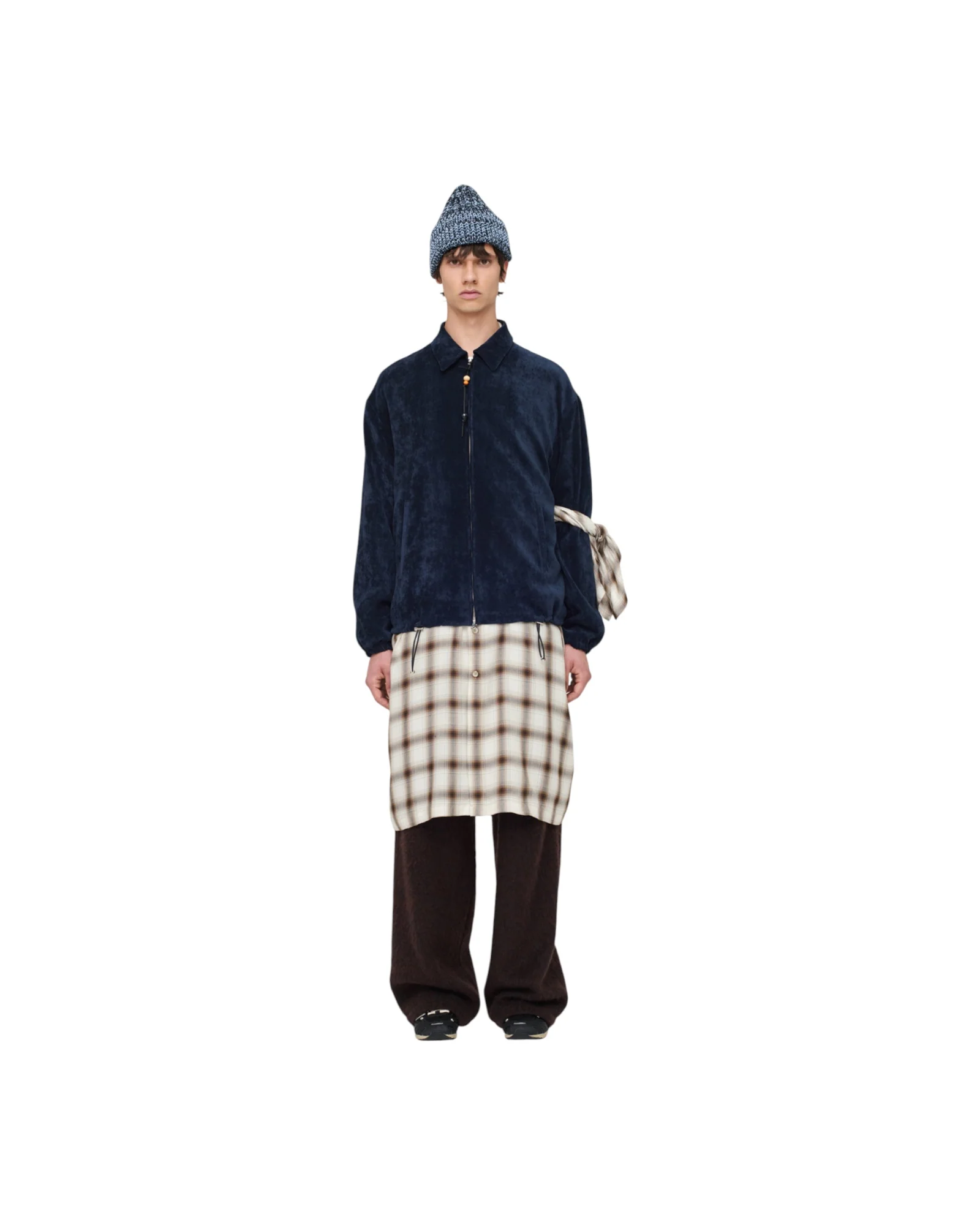 Song for the mute Slim Coach Jacket Navy